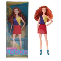 在飛比找蝦皮購物優惠-珍藏版時尚芭比娃娃Barbie Looks Doll,Cur