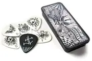 Dunlop James Hetfield Pick Tin Papahet + 6 Guitar Picks *New* Metallica