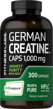 Fitness Labs German Creatine Capsules 1000Mg | 300 Count | Monohydrate Fitness S