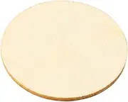 HOODANCOS Set of 50 Natural DIY Wood Slice Round Pieces for Craft Baubles Decorations
