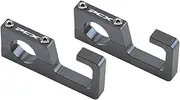 jininghaibo Compatible with PCX125 PCX150 PCX160 PCX 160 PCX 150 PCX 125 22mm Motorcycle Hook Helmet Luggage Bag Hook Holder Hanger Hooks Pcx160(2PC Titanium)