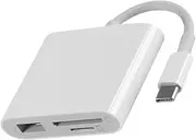 Veemoon USB C Memory Reader Hub Adapter Type C to USB Card Reader for High Speed Data Transfer for Phone Tablet Laptop Workmanship Portable Design