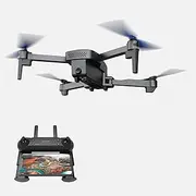 Pro D200 Alto Foldable 1080P FHD Camera Drone - RC Quadcopter with Advanced Flight Controls, Manual Gimbal and Brushless Motors - 100m Range and 16-Min Flight Time