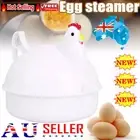 Chicken Shape Cooker Egg Poachers 4 Eggs Eggs Steamer Boiler Kitchen AccRHsories