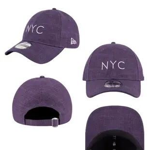 NEW ERA 9FORTY 940UNST 亞麻布料系列 NYC 多色 棒球帽 鴨舌帽 老帽【TCC】