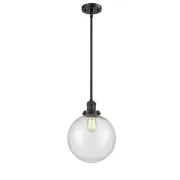 Innovations XL Beacon 13" LED Mini, Black/Seed Globe - 201S-BK-G204-10-LED