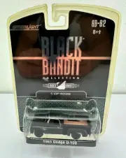 Greenlight Black Bandit Series 2 "1965 Dodge D-100" 1:64 Scale. Die-Cast