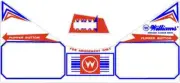 Williams EM 70's Style Pinball Machine Apron Decal Set