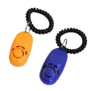 Outdoor Pet Dogs Training Clickers with Stretch Rope Cats Trainer Ancillary Tool