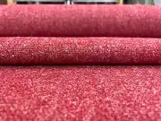 2.625 yds Camira Hemp Alec Red Woven Wool Upholstery Fabric MSRP $170