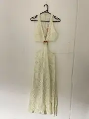 BNWT ALICE MCCALL VANILLA YVONNE MIDI DRESS - SIZE 10 AU/6 US (RRP $549)