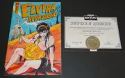 ELVIRA IN HORRORLAND #1 SKETCH VARIANT (2022 DYNAMITE) ORIGINAL HAND MADE ART
