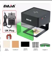 DAJA DJ6 Mini Portable Laser Engraver Diy Bluetooth Machine Painted Dog Tag Pape