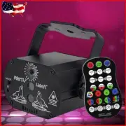 LED Patterns Projector Light 180 Degree Manual Rotation USB Party DJ Disco Light