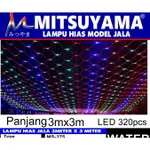 3X3 米 320 LED 彩色 LED 網燈