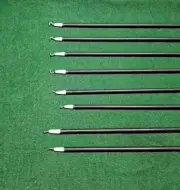 8pc Laparoscopic Monopolar Electrode L-Hook 5mmx330mm Reusable Instrument