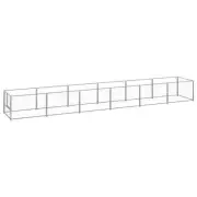 Dog Kennel 6m² Steel Large Outdoor Pet Cage Fence Run Play Pen House Enclosure