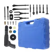 Heavy Duty Air Hammer Kit 90PSI Pneumatic Tool Set Chrome Steel 19PCS with Case
