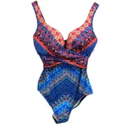 Size 10 MiracleSuit Womens New One Piece Wrapsody Swimsuit