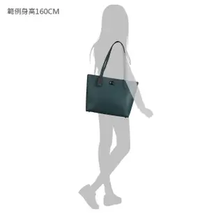 【COACH】COACH專櫃款WILLOW C字LOGO牛皮旋扣式肩背包(深綠)