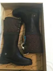 Dublin Ladies Teddington Boots, Chocolate Size 6.5
