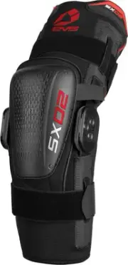 EVS SX02-20K-XL SX02 KNEE BRACE BLACK XL