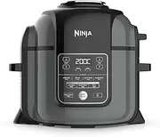[NINJA] Foodi MAX Multi-Cooker [OP450UK], 7-in-1, 7.5L, Electric Pressure Cooker and Air Fryer, Grey and Black