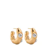 ring earrings One size golden