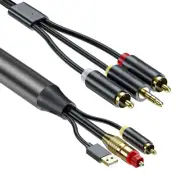Digital to Analog Audio Conversion Cable,Digital SPDIF/Optical & Coaxial to3753