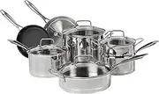 [Cuisinart] 89-11 11-Piece Professional Stainless Cookware Set