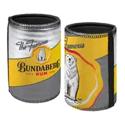 Bundy Bundaberg Bear Metallic Can Cooler Stubby holder