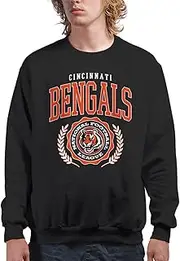 Junk Food NFL Prep - Officially Licensed Adult Pullover Fleece Crew Neck for Men and Women