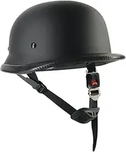 Half Shell Motorcycle Helmets for Men | Vintage Cruiser Helmets,Breathable Motorcycle Helmets, Men Women Open Face Helmets for Scooters