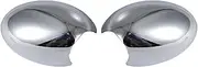Car Style Side Rear View Mirror Cover Mirror Cap Side Mirror Cap Cover Decoration for B&MW for Mini R56 R56S R60 R60S 2006-2012 Auto Accessories