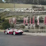 Olivier Gendebien Phil Hill Ferrari 250TR Sports Cars 1959 Old Photo