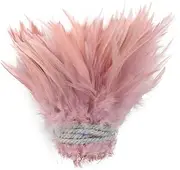 1 Roll Colorful Pheasant Feathers for Jewelry Making Crafts Decoration Fly Tying Materials White Chicken Accessories Leather pnnrk 2
