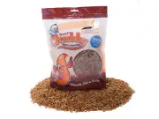 500g Chubby Dried Mealworm Treats For Chickens, Birds, Fish & Reptiles