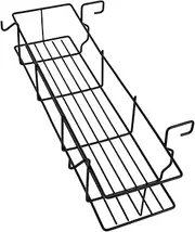 Versatile BBQ Storage Stainless Steel Seasoning Basket Grill Accessory Kitchen Hanging Rack Barbecue Tool Holder
