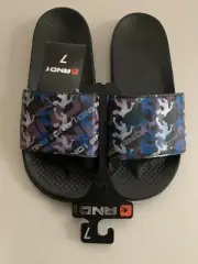 AND1 Mens slip-on Crossover Slide Size: 7