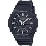 在飛比找遠傳friDay購物優惠-CASIO G-SHOCK 八角農家橡樹雙顯運動手錶/黑/G