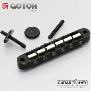 NEW Gotoh Ti103B Nashville Tune-o-matic Bridge M4 Post Titanium Saddles - BLACK