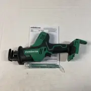 (E5) Metabo HPT 18V Cordless Brushless Reciprocating Saw CR18DA Tool Only