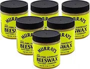 Murrays 100% Pure Australian Beeswax, 4 oz (6 Pack)