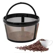 4-Cup Reusable Coffee Filter Basket Replacement Compatible with Mr. Coffee Maker