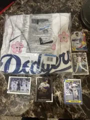 Takashi Murakami x MLB Mookie Betts Dodgers Jersey - MED PLUS Topps 2025 Cards