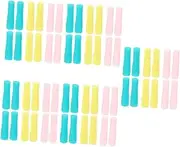 MERRYHAPY 5sets Manicure Scissors Handle Sleeve Cuticle Handle Cover Tweezers Silicone Cover Professional Manicure Scissors Caps Tweezers Tip Sleeves 12pcs*5