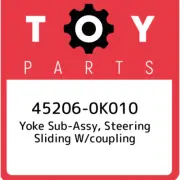 45206-0K010 Toyota Yoke sub-assy, steering sliding w/coupling 452060K010, New Ge