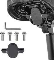 Bicycle Holder Hidden on Saddle for Bicycle Saddle, Bicycle Tracker Bracket, Anti-Theft GPS Tracker Accessories with Theft Protection, Compatible with Mountain Bikes, Road Bikes