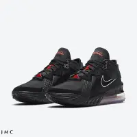 在飛比找Yahoo!奇摩拍賣優惠-NIKE LEBRON 18 LOW BLACK RED F