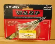 Wasp Hi-Tech XLS Broadhead Replacement Blades #1324SS - New 24 Pack